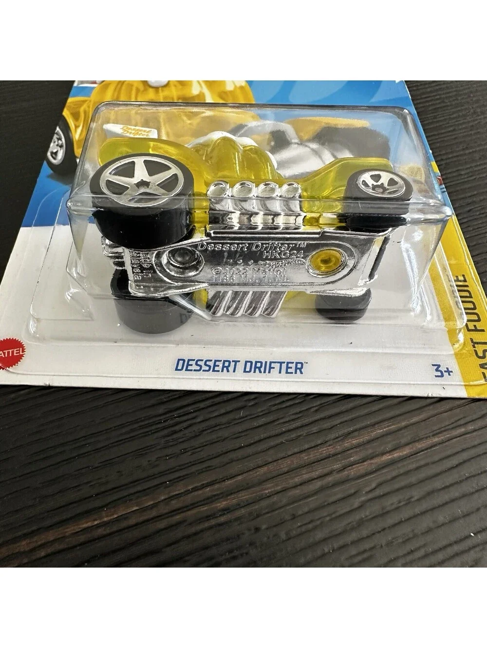 Hot Wheels 2024 Dessert Drifter Yellow 162 162/250 Fast Foodie 2/5 New